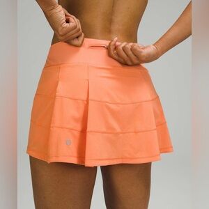 Lululemon Pace Rival Mid Rise Skirt Golden Apricot Size 6